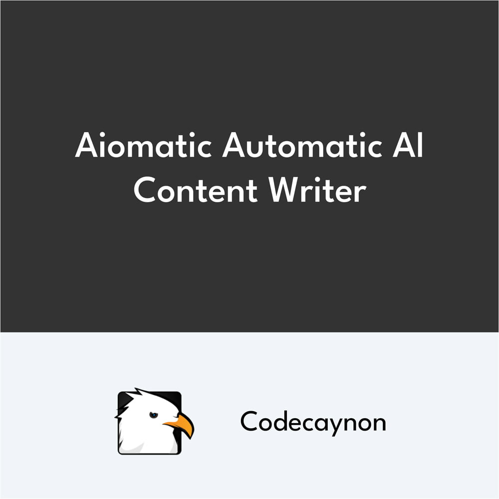 Aiomatic Automatic AI Content Writer GPL Love