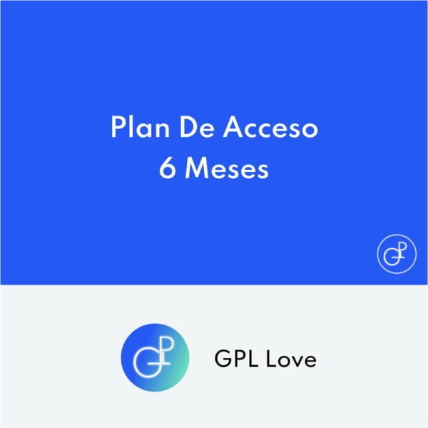 GPL Love Plan de acceso completo de 6 meses