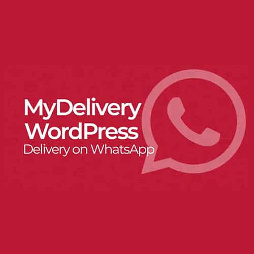 MyDelivery WordPress Delivery on WhatsApp