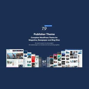 Publisher Pro Newspaper y Magazine WordPress Theme