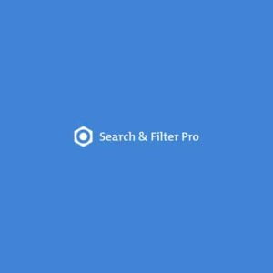 Search y Filter Pro Advanced Filtering para WordPress