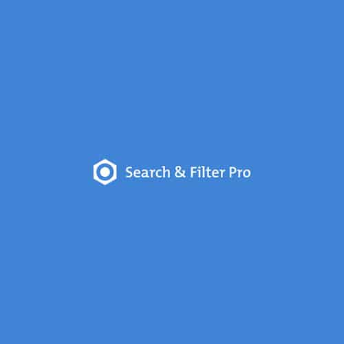 Search y Filter Pro Advanced Filtering para WordPress