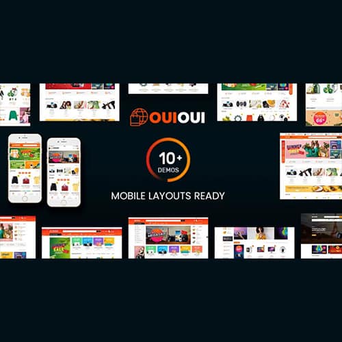 OuiOui Multi Vendor MarketPlace Elementor WooCommerce Theme