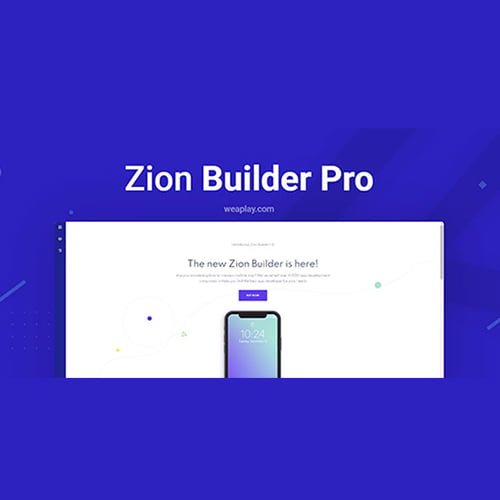 Zion Builder Pro The Fastest WordPress Page Builder