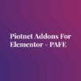 Piotnet Addons Pro For Elementor