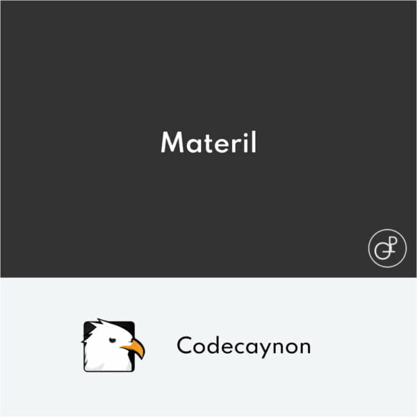 Materil WordPress Material Design Admin Theme