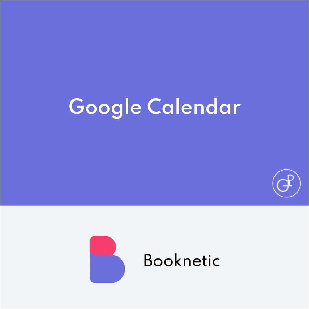 Google Calendar integration para Booknetic