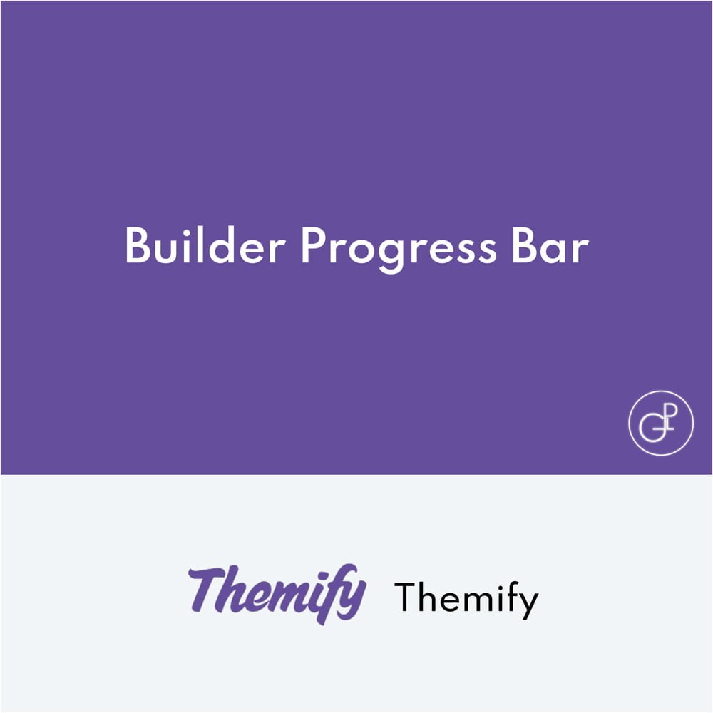 Themify Builder Progress Bar