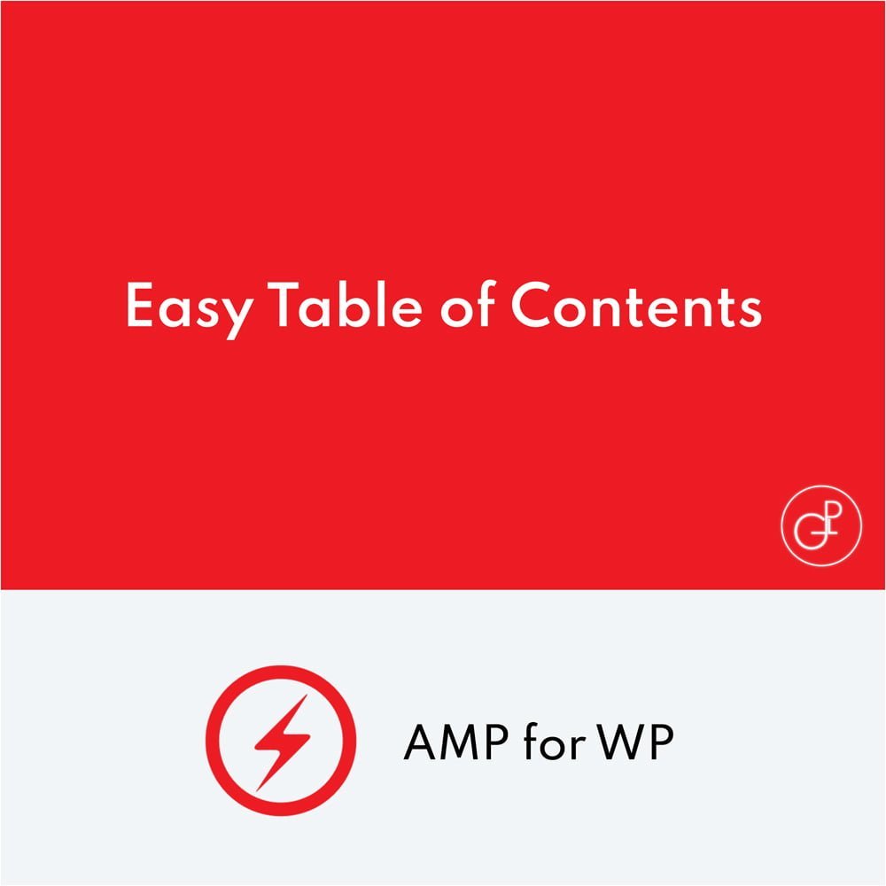 Easy Table of Contents para AMP
