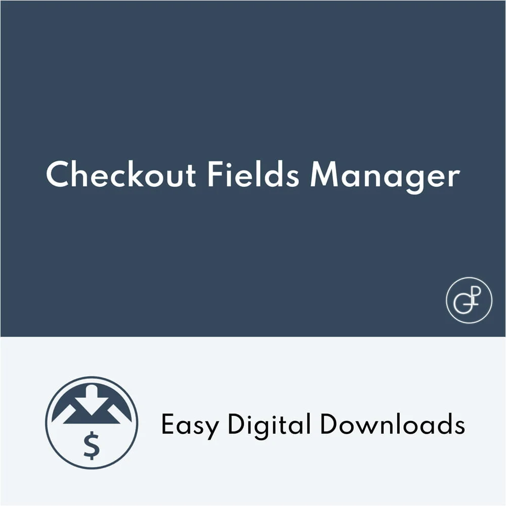 Easy Digital Downloads Checkout Fields Manager