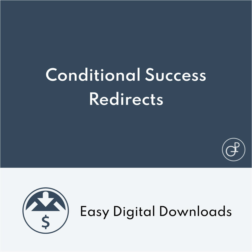 Easy Digital Downloads Conditional Success Redirects