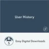 Easy Digital Downloads User History