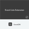EventOn Event Lists Extension