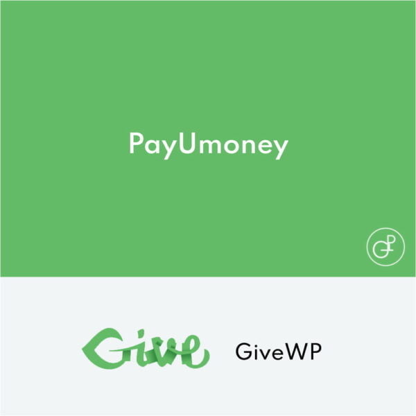 GiveWP PayUmoney