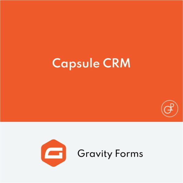 Gravity Forms Capsule CRM Addon