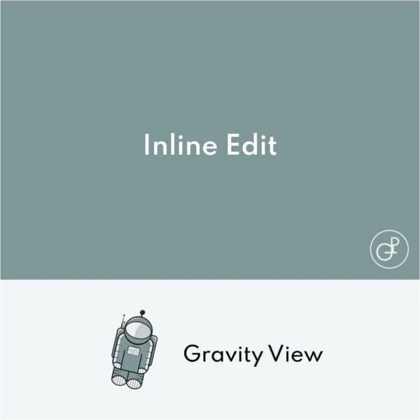 Gravity View Inline Edit Gravity View Inline Edit