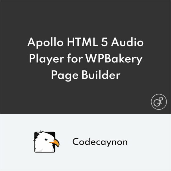 Apollo HTML 5 Audio Player para WPBakery Page Builder