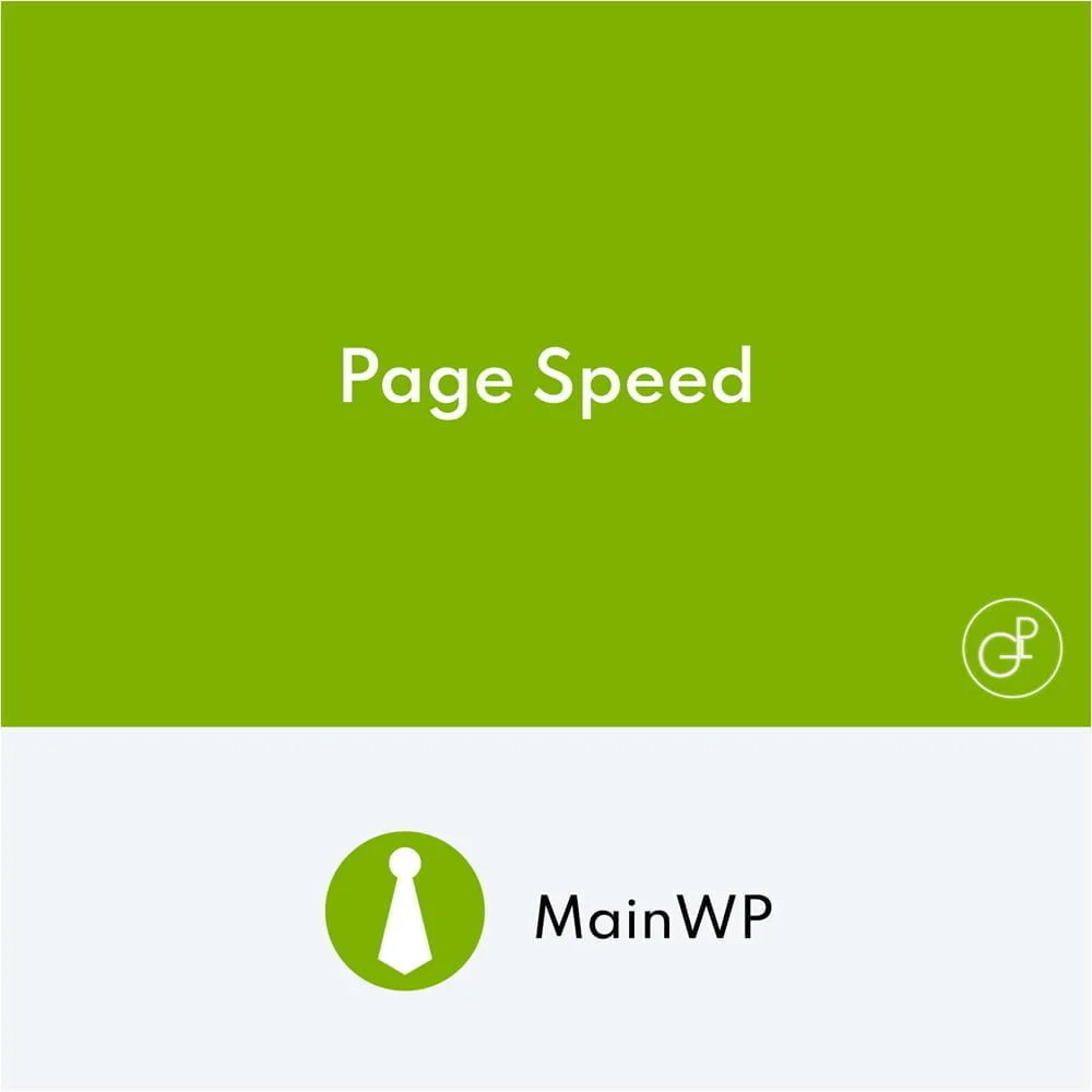 MainWP Page Speed
