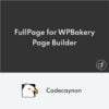 FullPage para WPBakery Page Builder