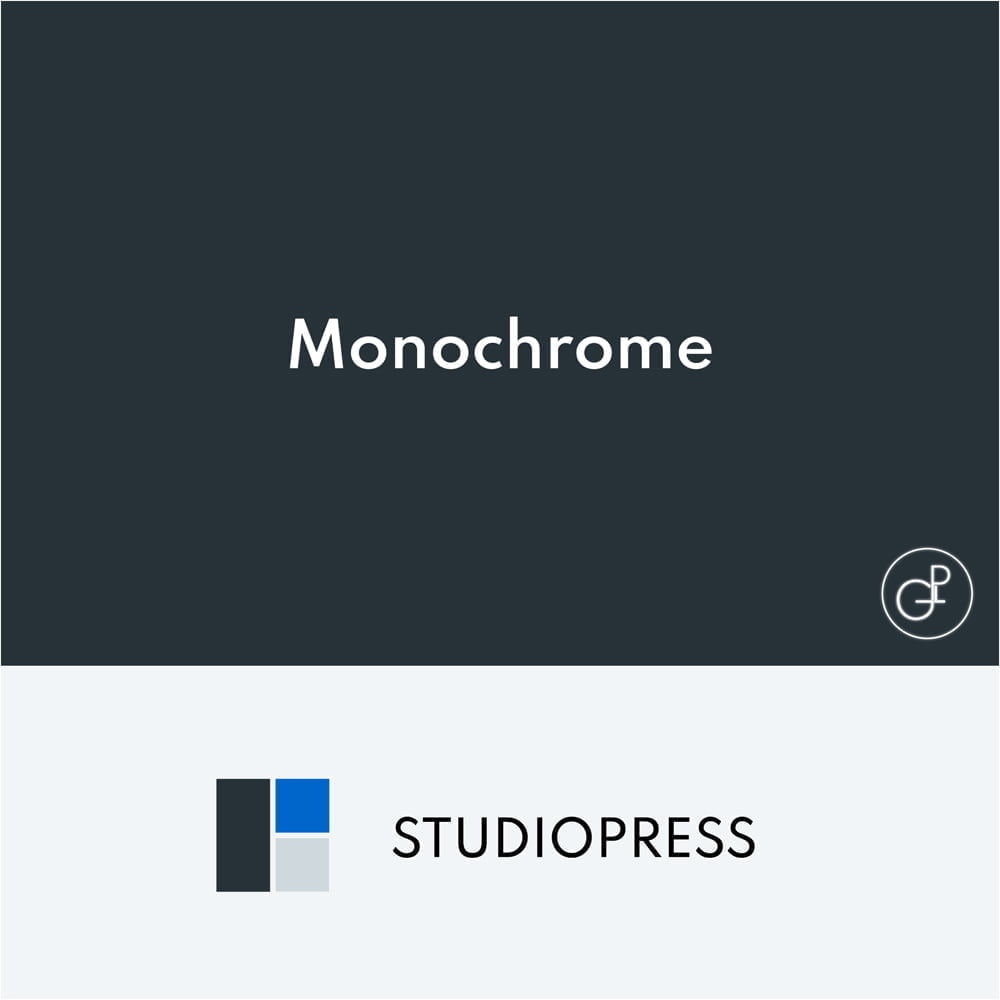 StudioPress Monochrome Pro Genesis WordPress Theme