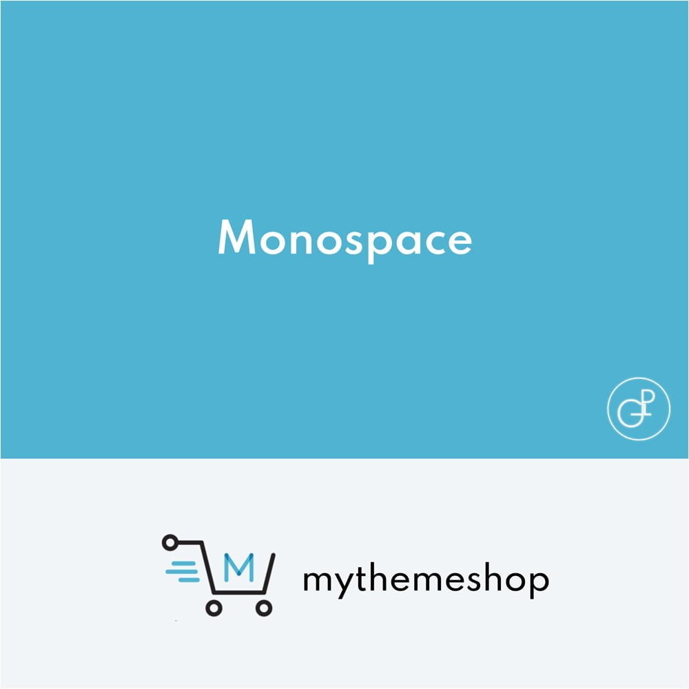 MyThemeShop Monospace WordPress Theme