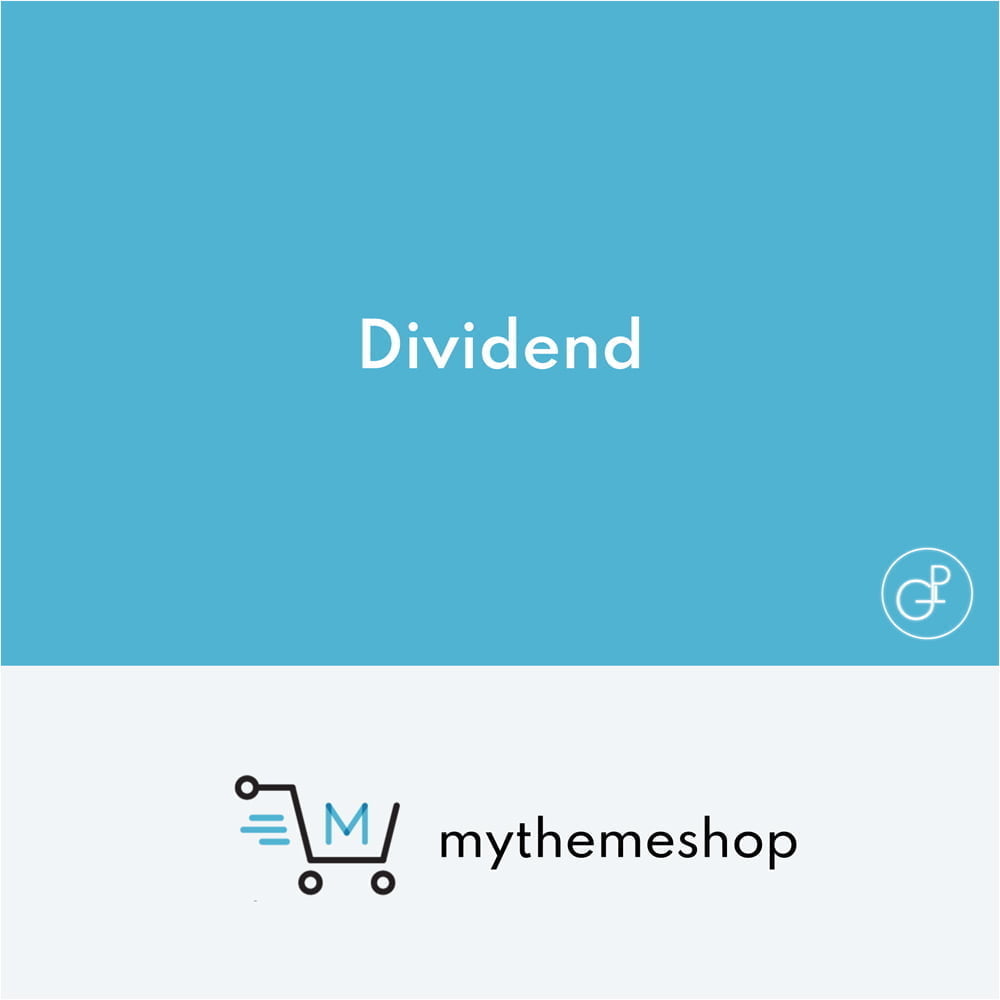 MyThemeShop Dividend WordPress Theme