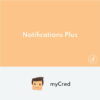 myCred Notifications Plus Add on