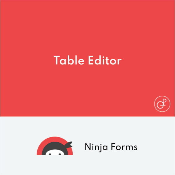 Ninja Forms Table Editor