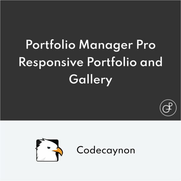Portfolio Manager Pro Responsive Portfolio y Gallery