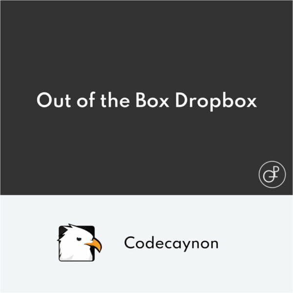 Out of the Box Dropbox plugin para WordPress
