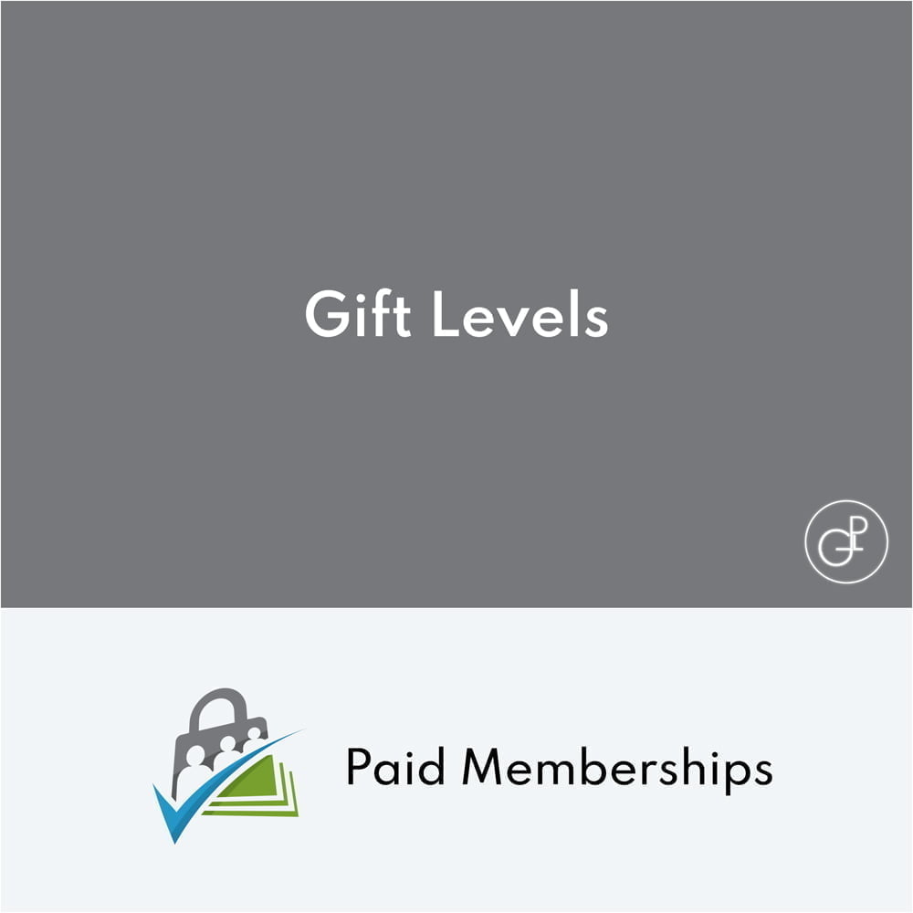 Paid Memberships Pro Gift Levels Addon