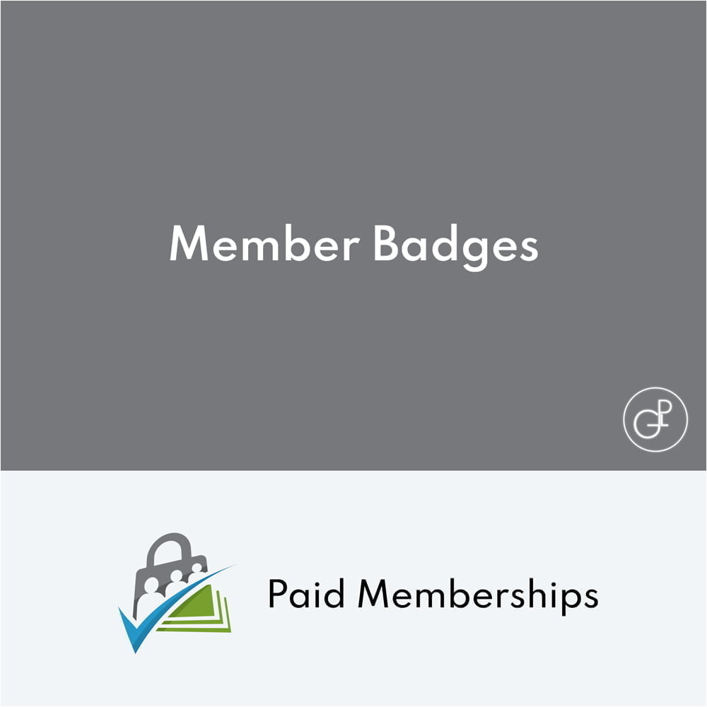 Paid Memberships Pro Member Badges Addon