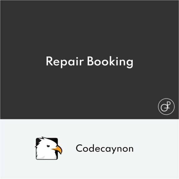 Repair Booking WordPress booking system para repair service industries