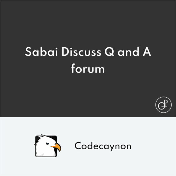Sabai Discuss Q y A forum plugin para WordPress