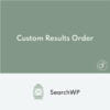 SearchWP Custom Results Order