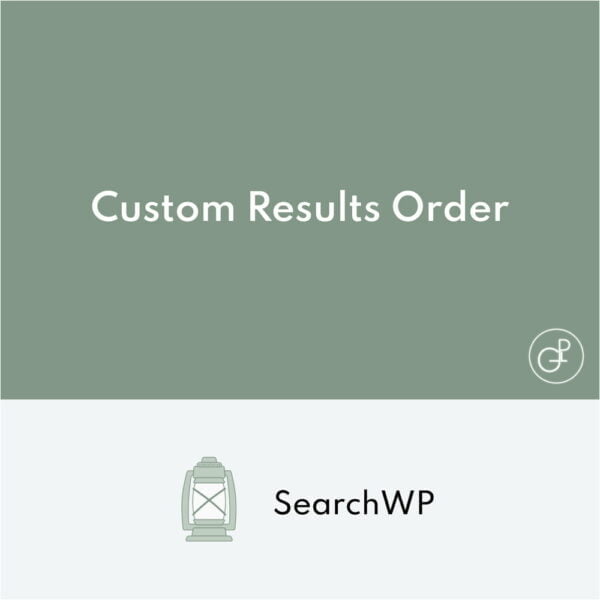 SearchWP Custom Results Order