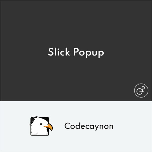 Slick Popup Pro WordPress Popup Plugin