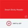 Smart Sticky Header para AMP