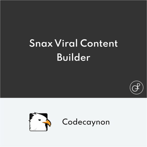 Snax Viral Content Builder WordPress Plugin