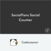 SocialFans WP Responsive Social Counter Plugin