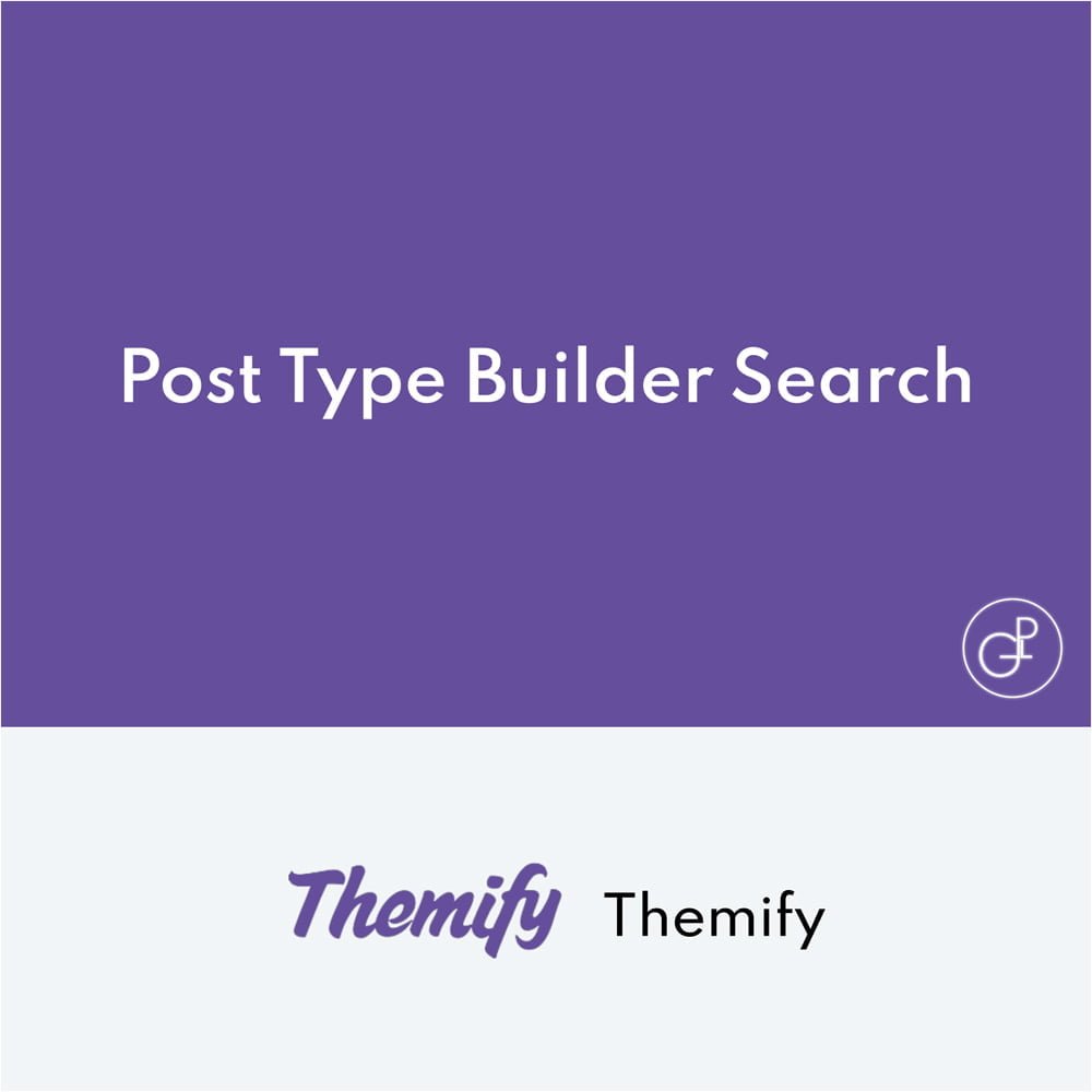 Themify Post Type Builder Search