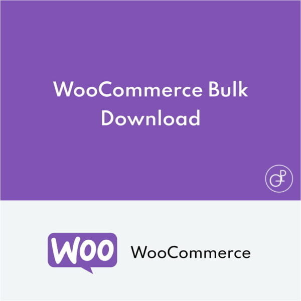 WooCommerce Bulk Download
