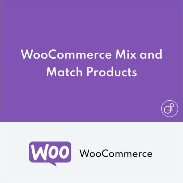 WooCommerce Mix y Match Products
