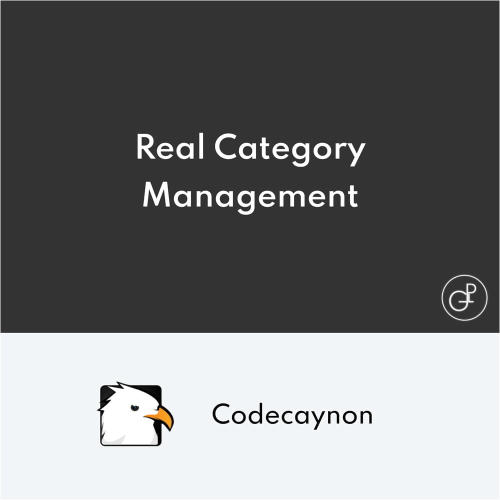 WordPress Real Category Management