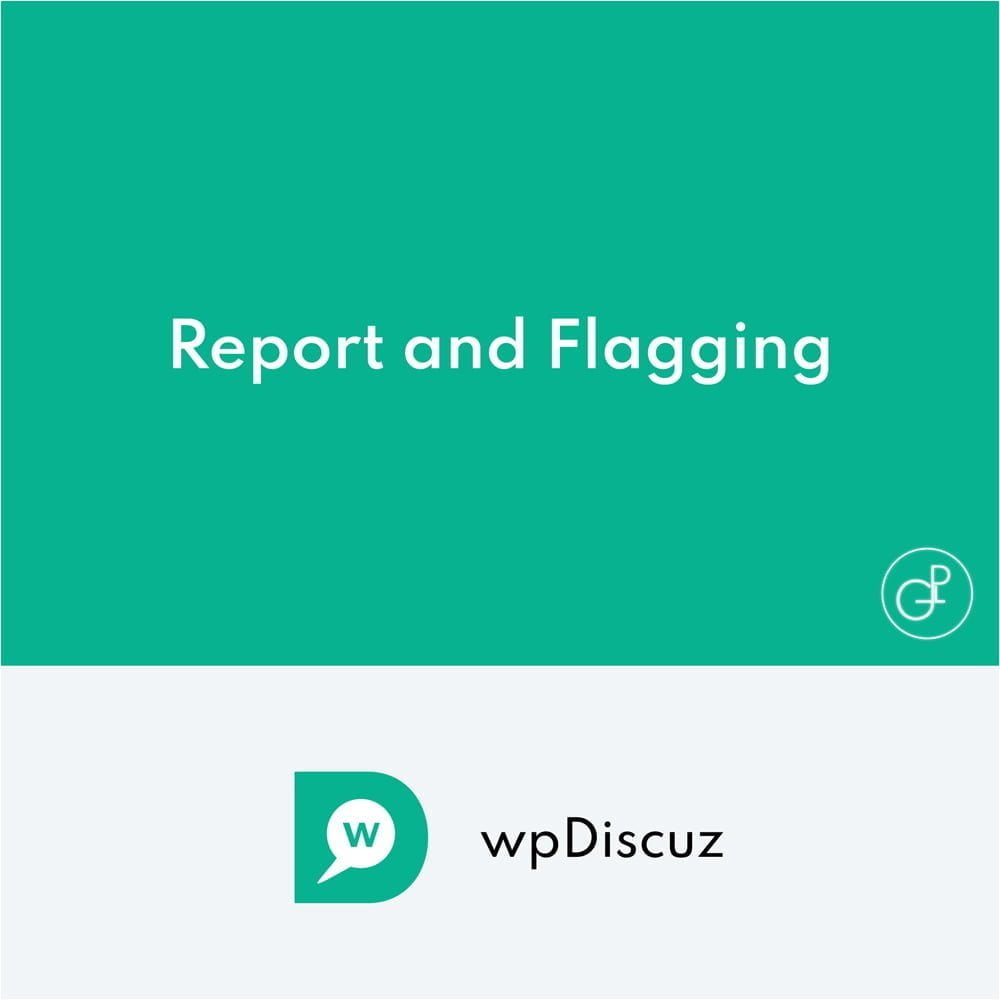 wpDiscuz Report y Flagging