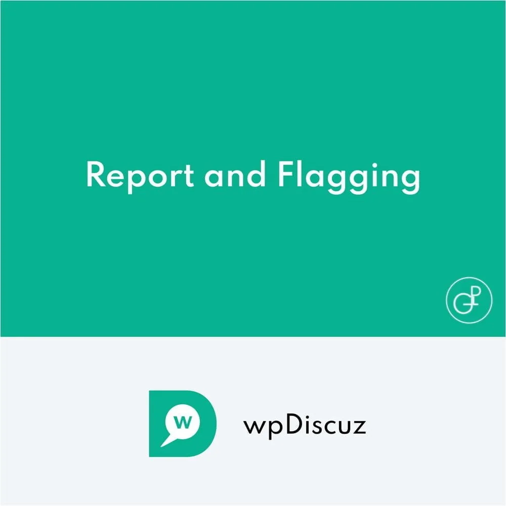 wpDiscuz Report y Flagging
