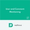 wpDiscuz User y Comment Mentioning