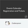 WordPress Events Calendar Registration y Tickets