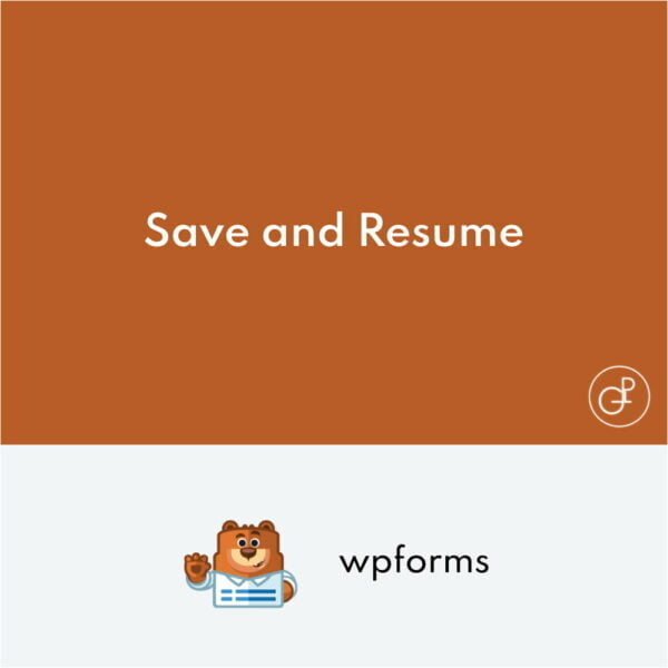 WPForms Save y Resume