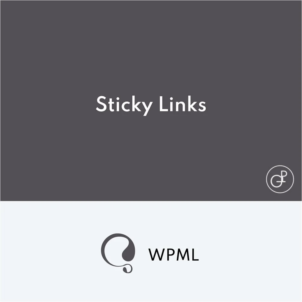 WPML WordPress Multilingual Sticky Links AddOn